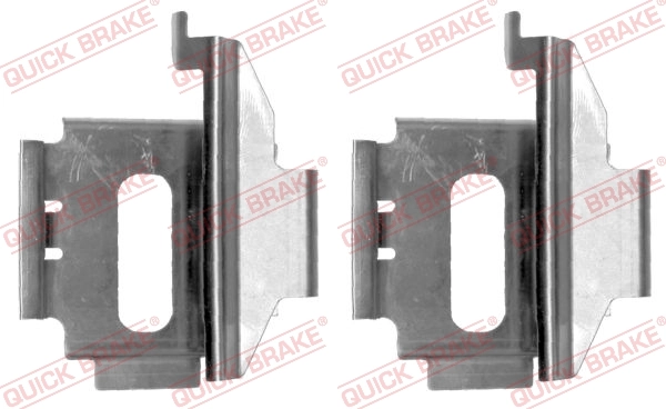 Accessory Kit, disc brake pad